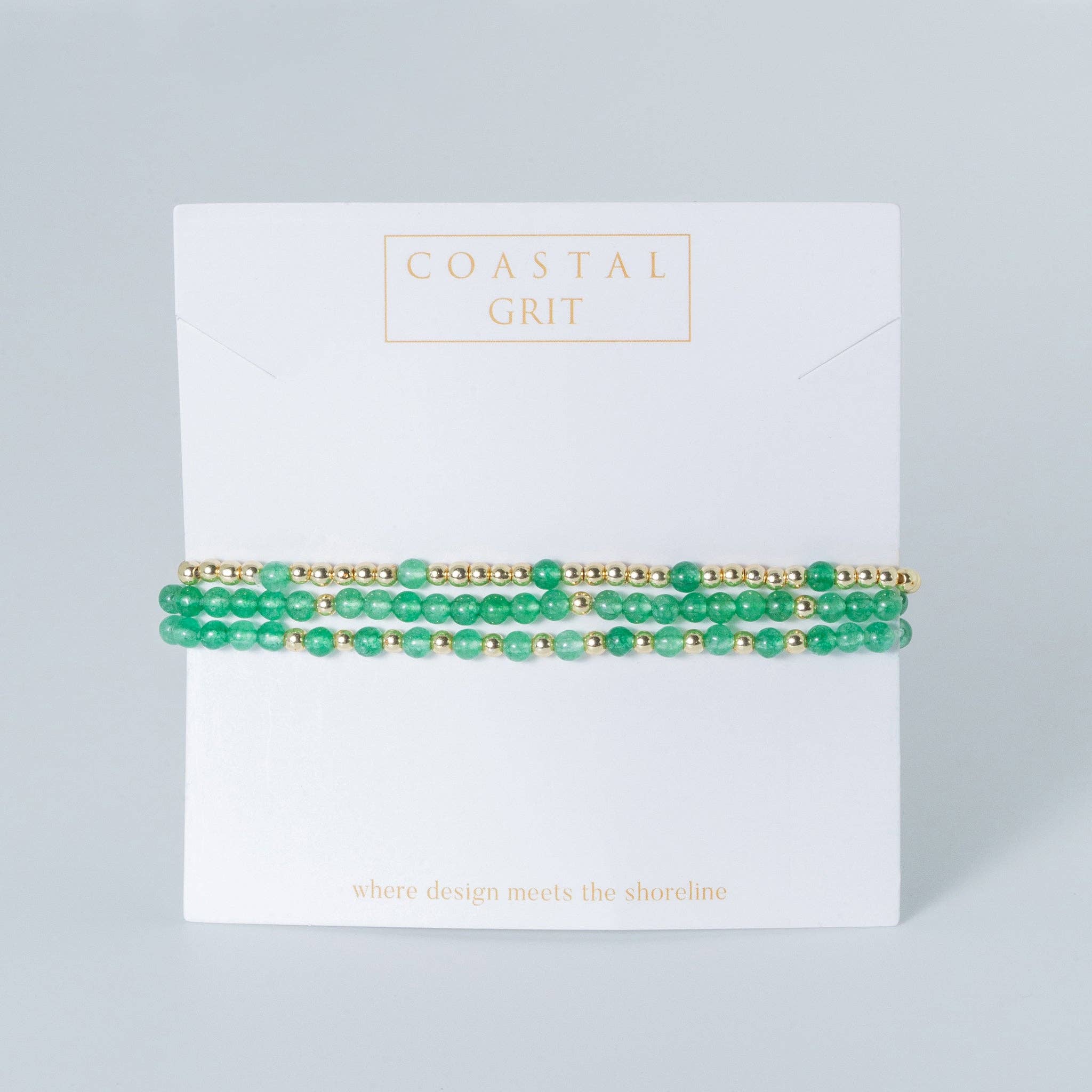 Coastal Grit - Wholesale Jewelry Set - Island Girl Green Lagoon0