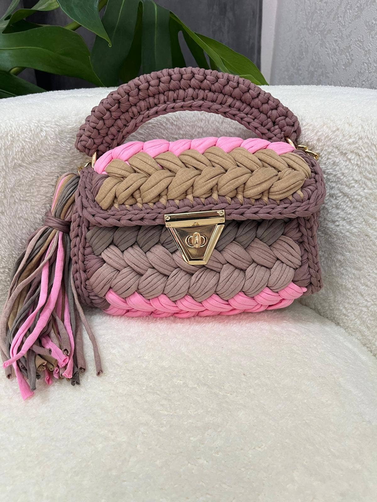 CHQEL - Vente Pochette – femme - Pochette de soirée CHQEL pour femmes, sac à main au crochet 1