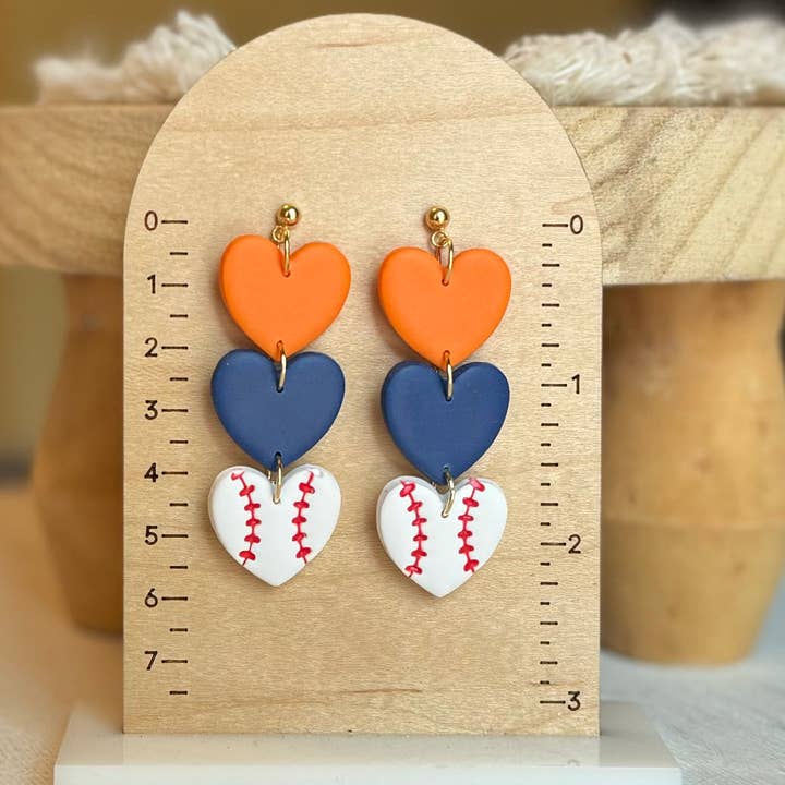 Clayhouse Colours - Wholesale Dangle Earrings - Astros Clay Earrings5