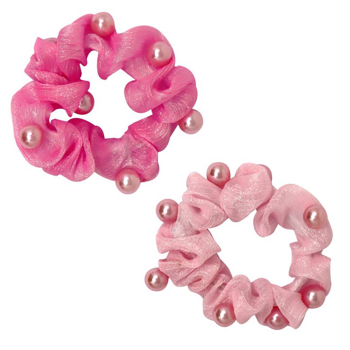 Ballerina Boutique Hair Scrunchie | Pack of 6 for wholesale by Pink Poppy USA