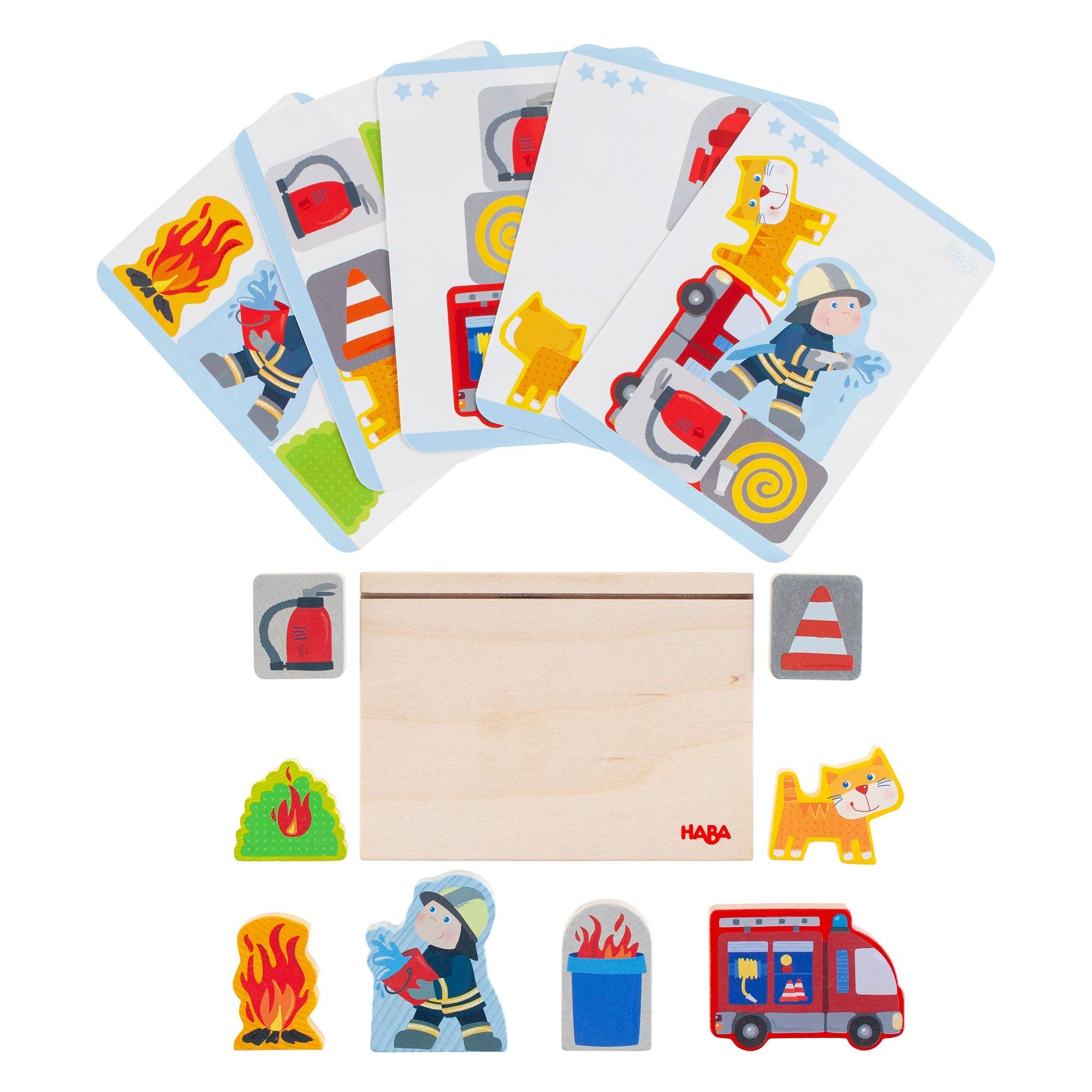 HABA USA - Wholesale Stacking Game - Fire Brigade Stacking Toy6