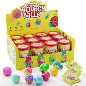 THE TWIDDLERS - 85 Pack Mini Neon Bouncy Balls - 1