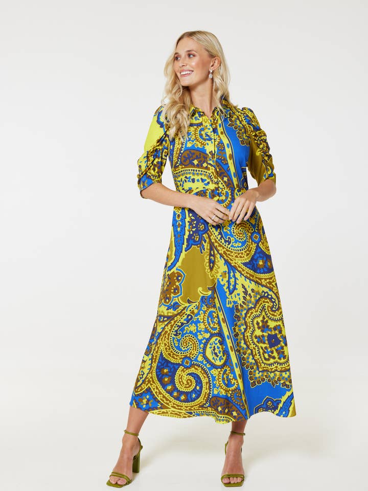 Closet London A-Line Shirt Dress D9628 for wholesale by Closet London