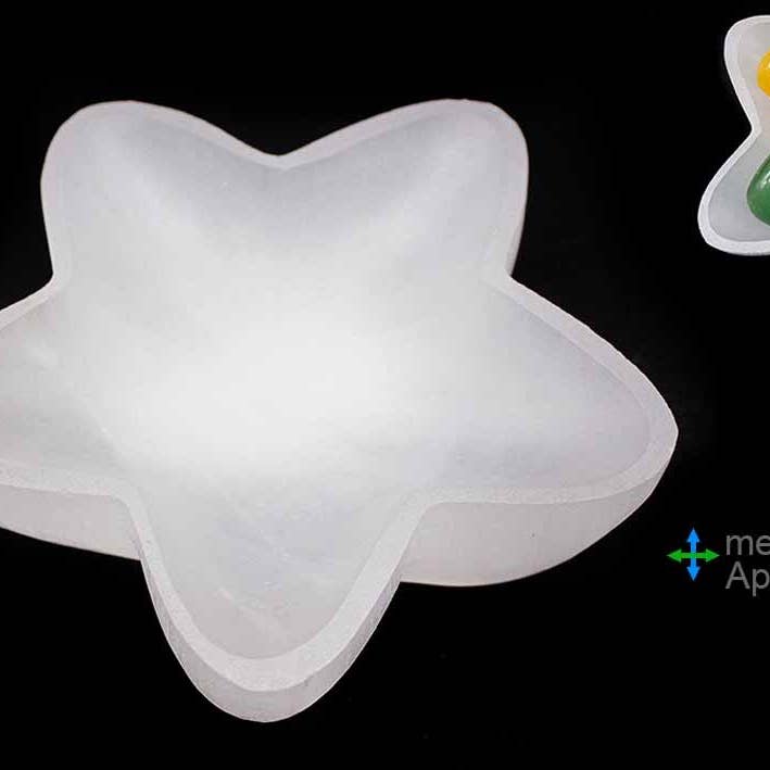 Selenite Star Cup Approx. 12cm for wholesale by Esoterica Arte