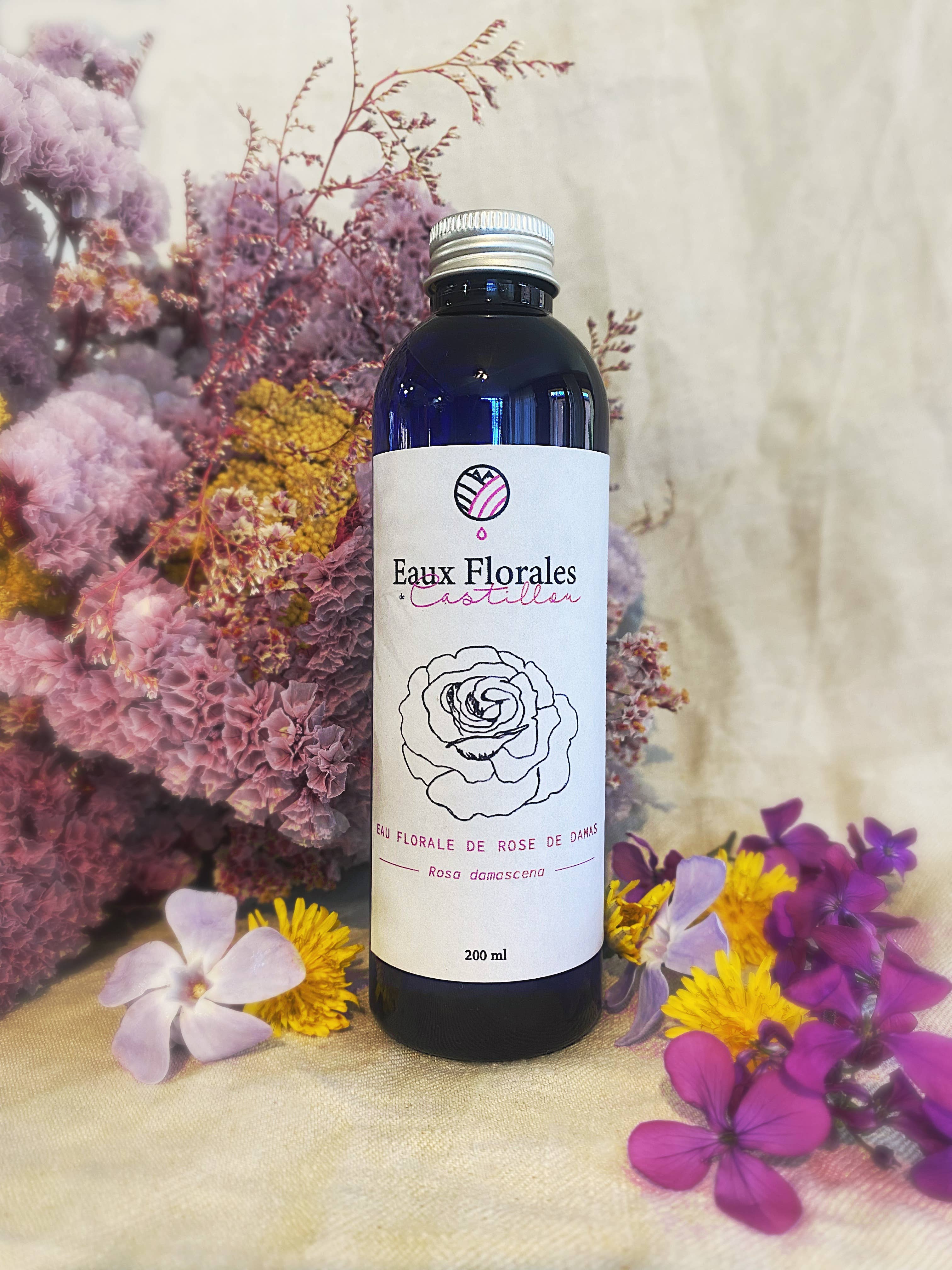 Eaux Florales de Castillou - Wholesale Face & Body Mist/Water - Organic Damask Rose Flower Water - 200 ml2