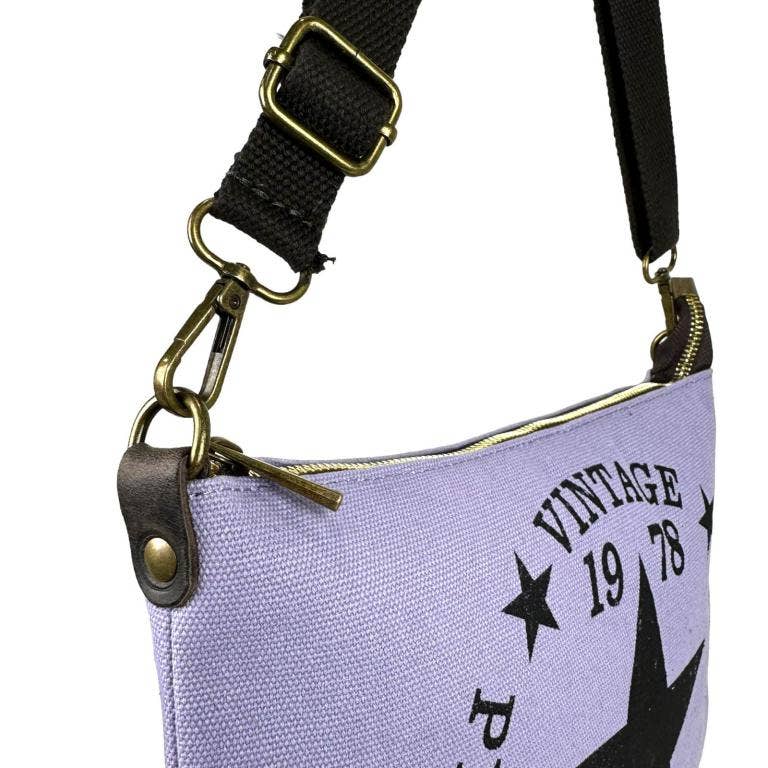 Chenson & Gorett - Venta al por mayor Bolso con correa - Mujer - Bolso Bandolera Canvas con Asa Corta y Tira Bandolera7