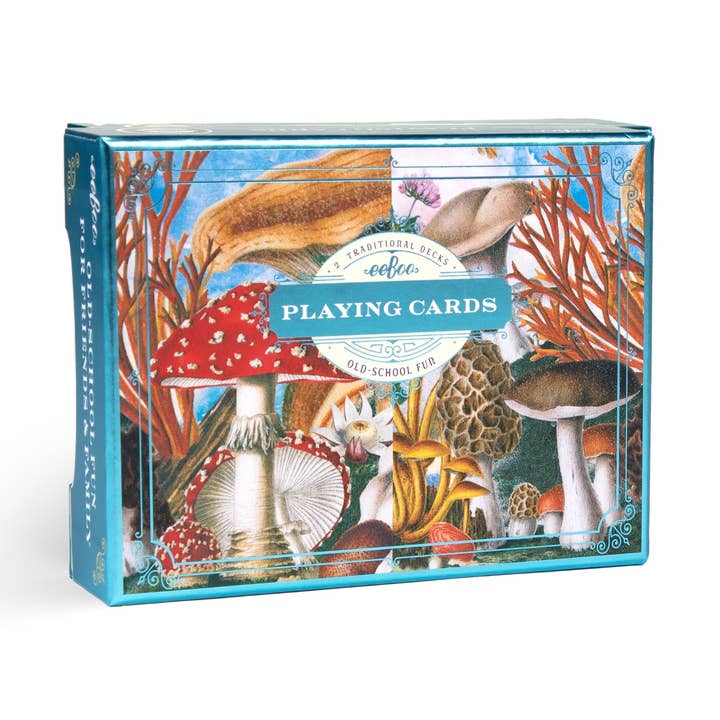 eeBoo - Wholesale Playing Cards - Mushroom Playing Cards0