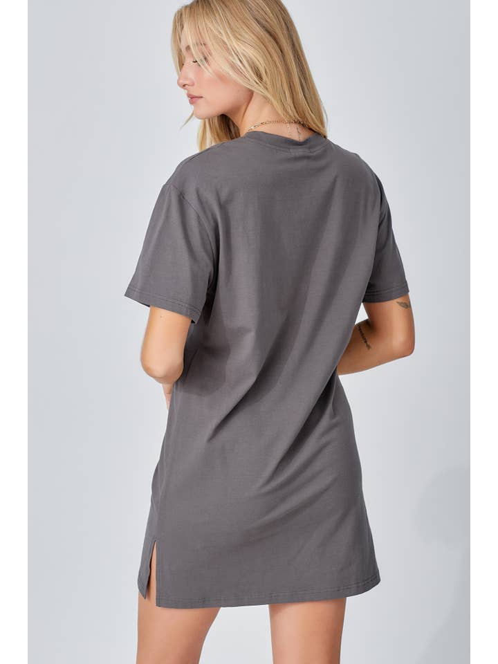 Baevely by Wellmade USA - Vendita all'ingrosso Vestito - Donna - ABITO T-SHIRT CON STAMPA GRAFICA JOLENE6