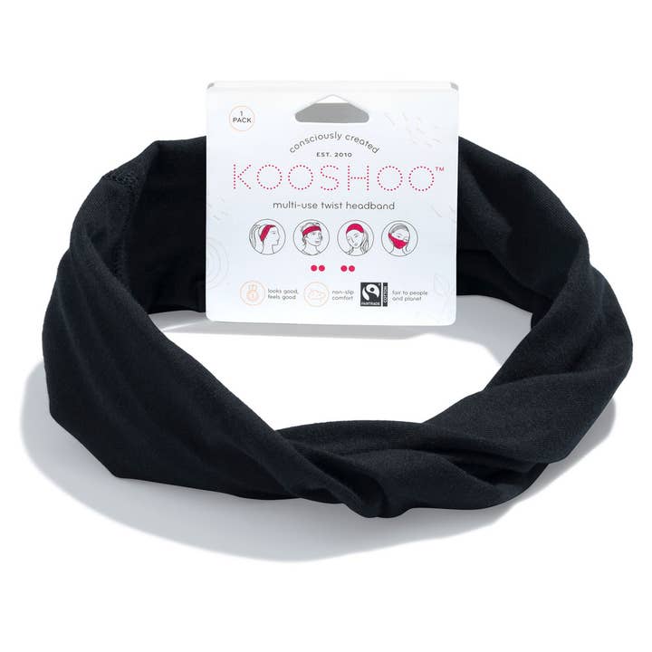 ecoLiving - Wholesale Fashion headband – women's - KOOSHOO - Organic Twist Headbands2