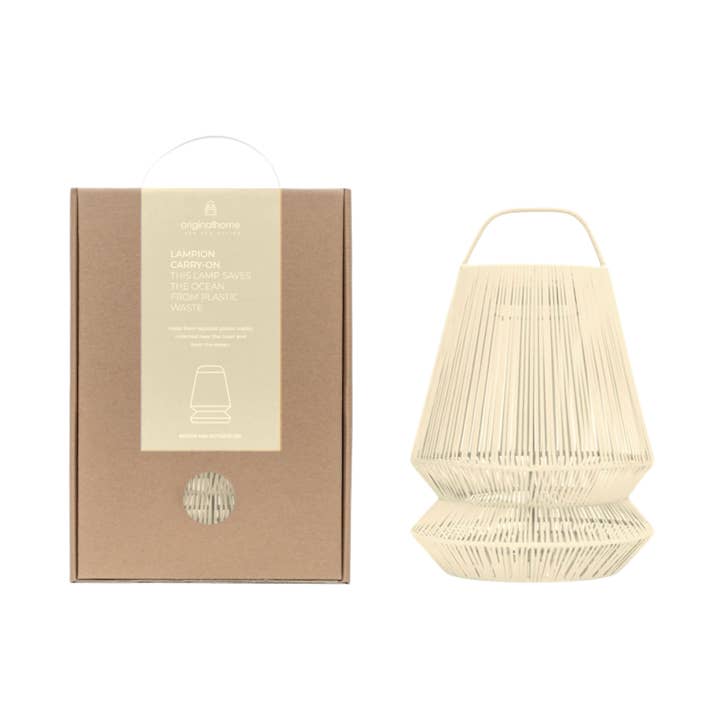 Lampion Carry-on Recyclé – Naturel pour la vente par Originalhome