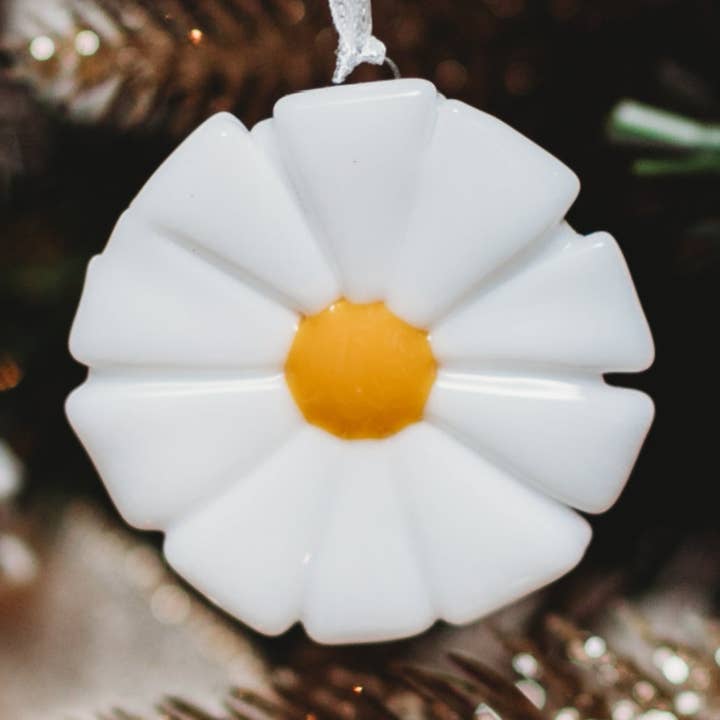 Marguerite en verre à suspendre for wholesale by Station pôle Nord inc.