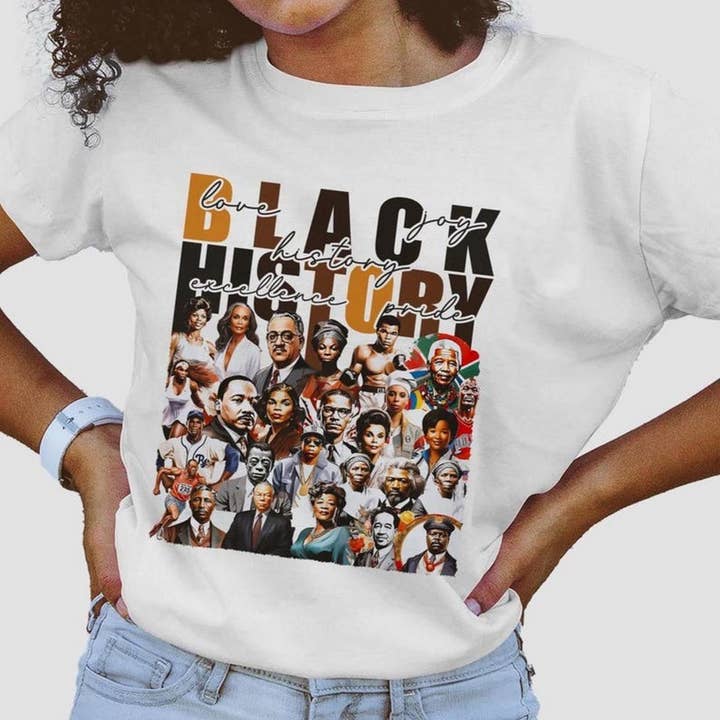 Black History Shirt, Black and proud Shirt, Black history for wholesale by AJCanvasPrints