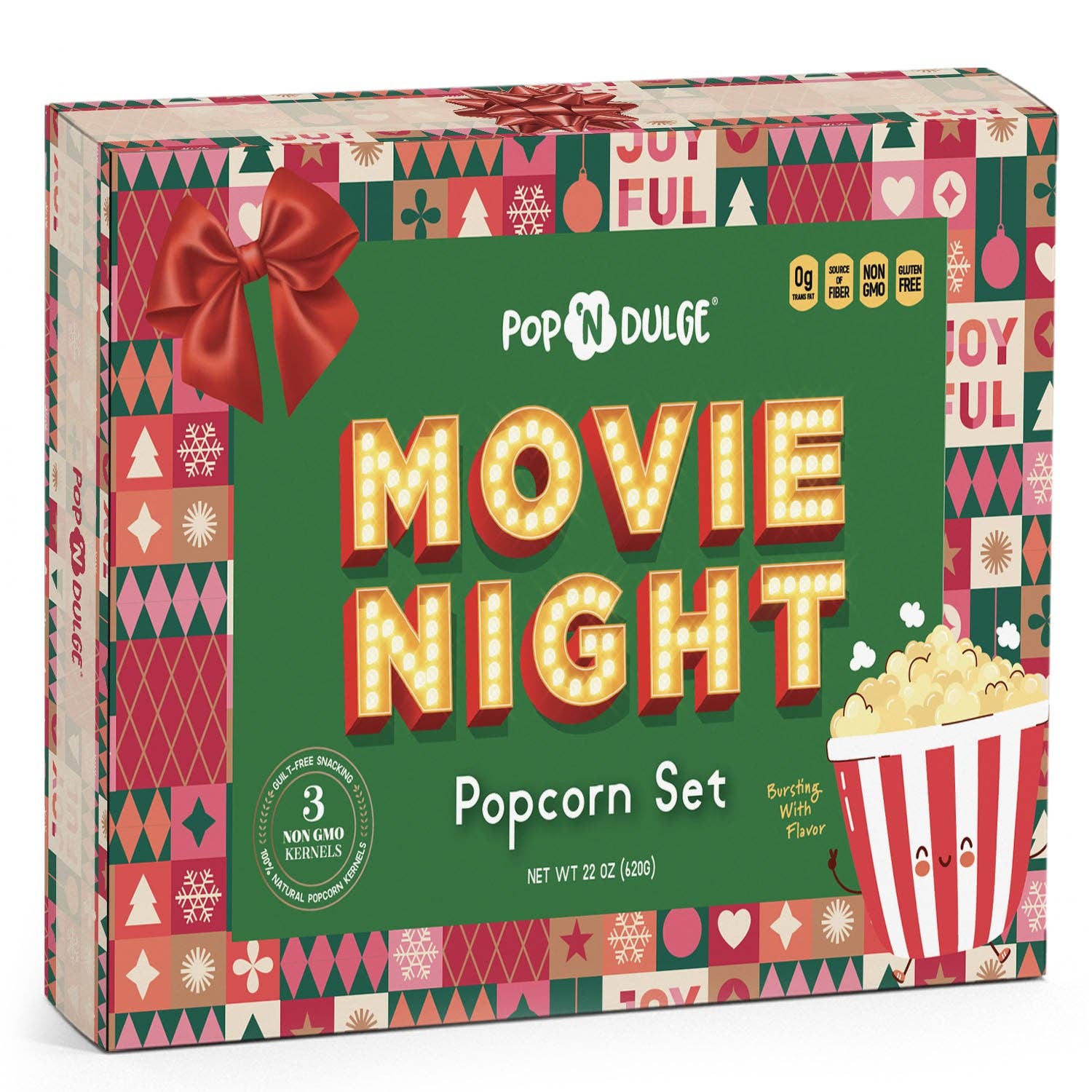 Pop 'N Dulge - Wholesale Popcorn - Christmas Movie Night Gourmet Popcorn Gift Set8