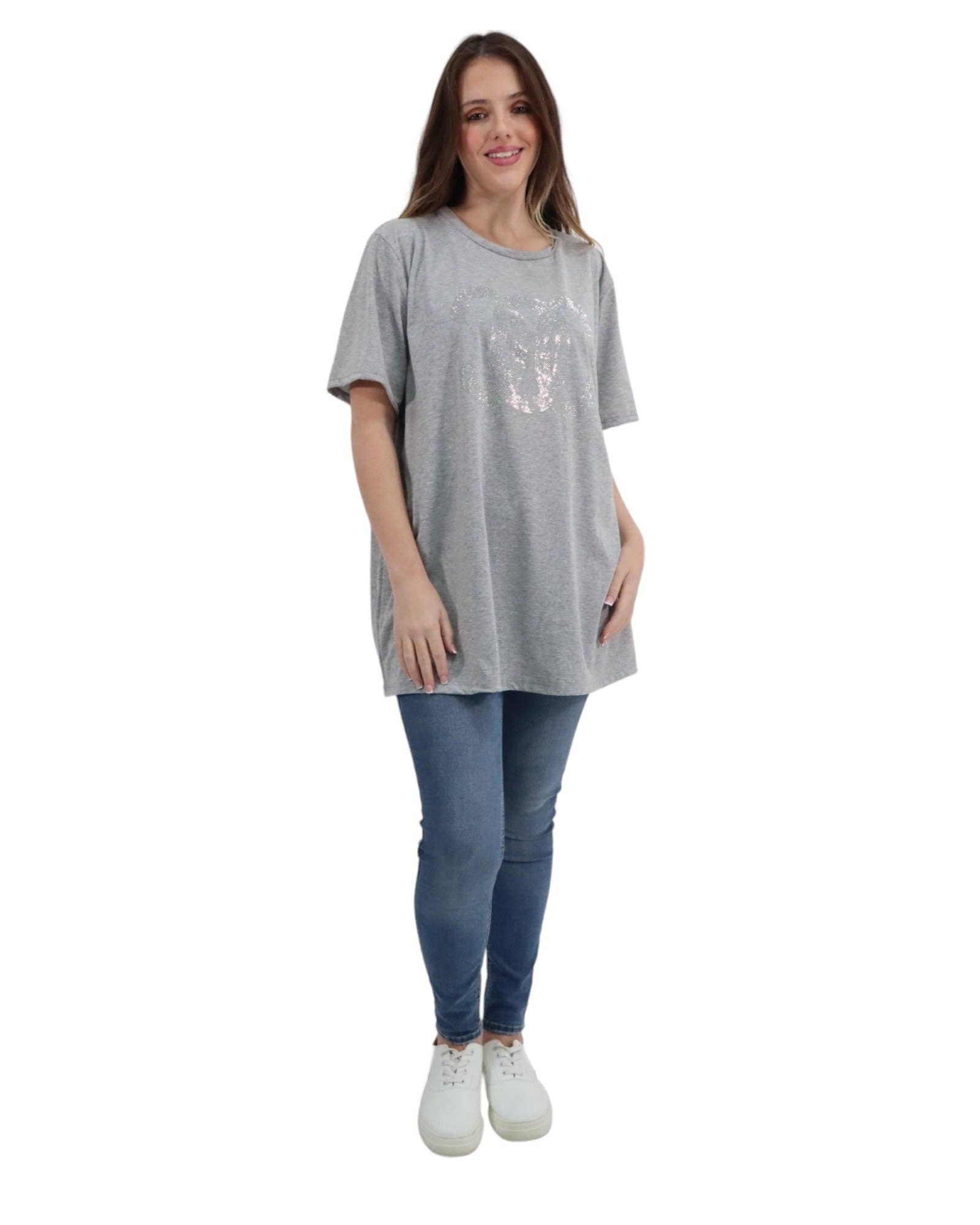 Miss Bold – wholesale Tunic – Women’s – Italian Diamante CC Print T-Shirt12