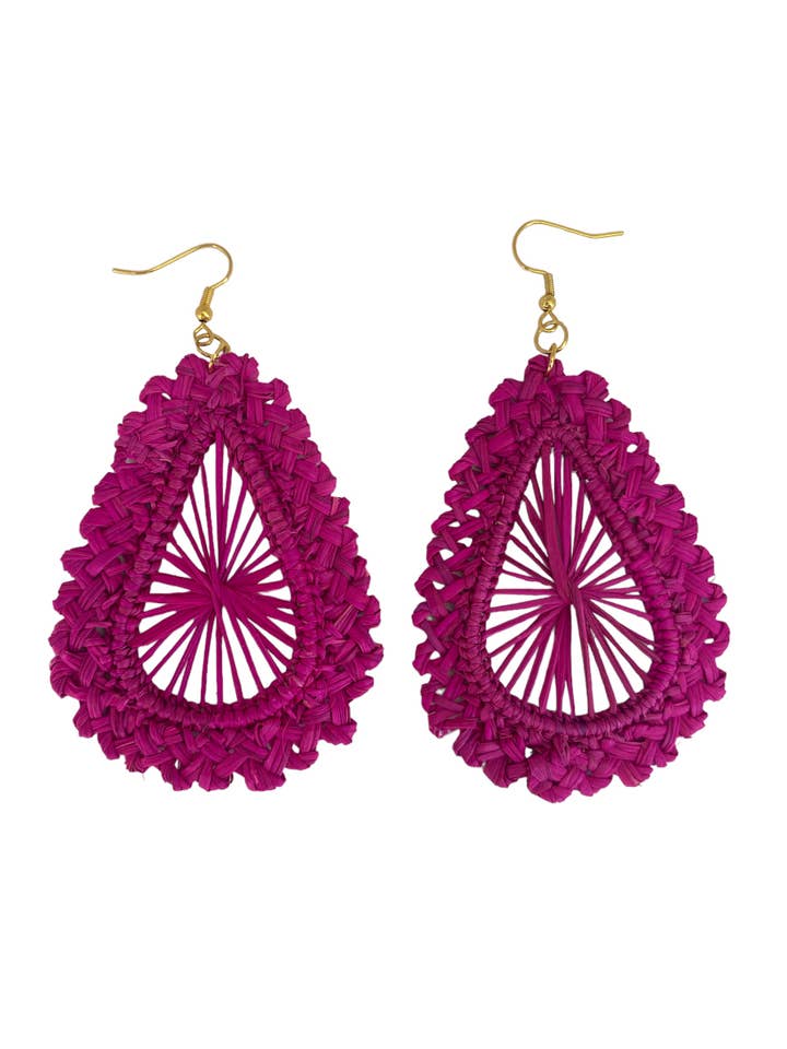 Teardrop earrings, solid for wholesale by Ochabe