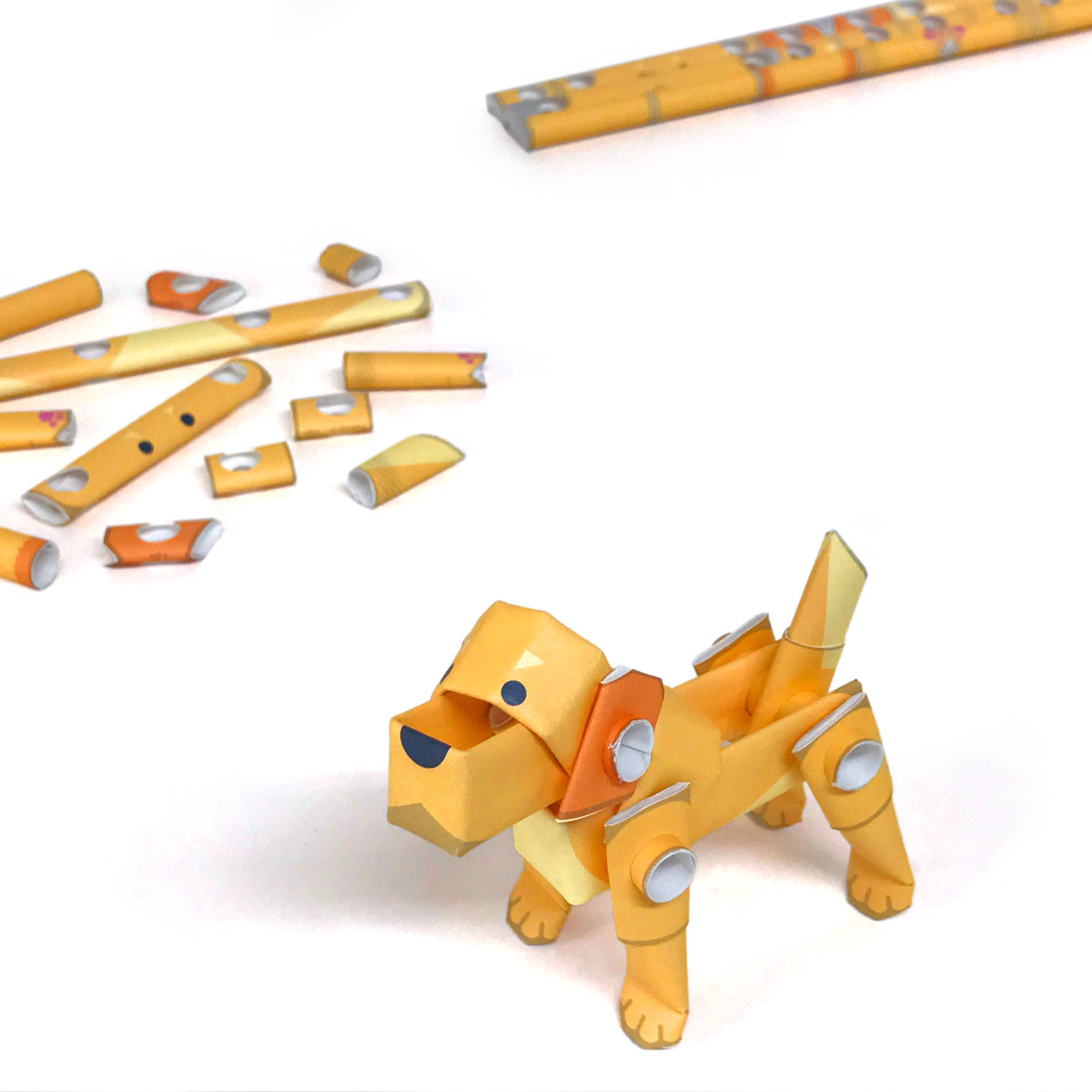 PIPEROID Rokusuke & Hachi Samurai & His Dog - Japanese 3D