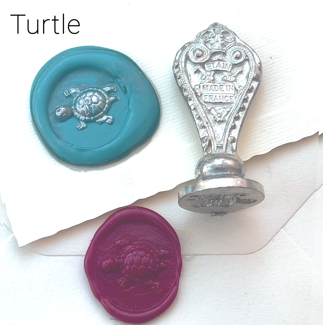 Papier Plume - Wholesale Rubber/Decorative Stamp - Wax Seals from France - Cast Pewter - 17 UNIQUE 3D Designs14
