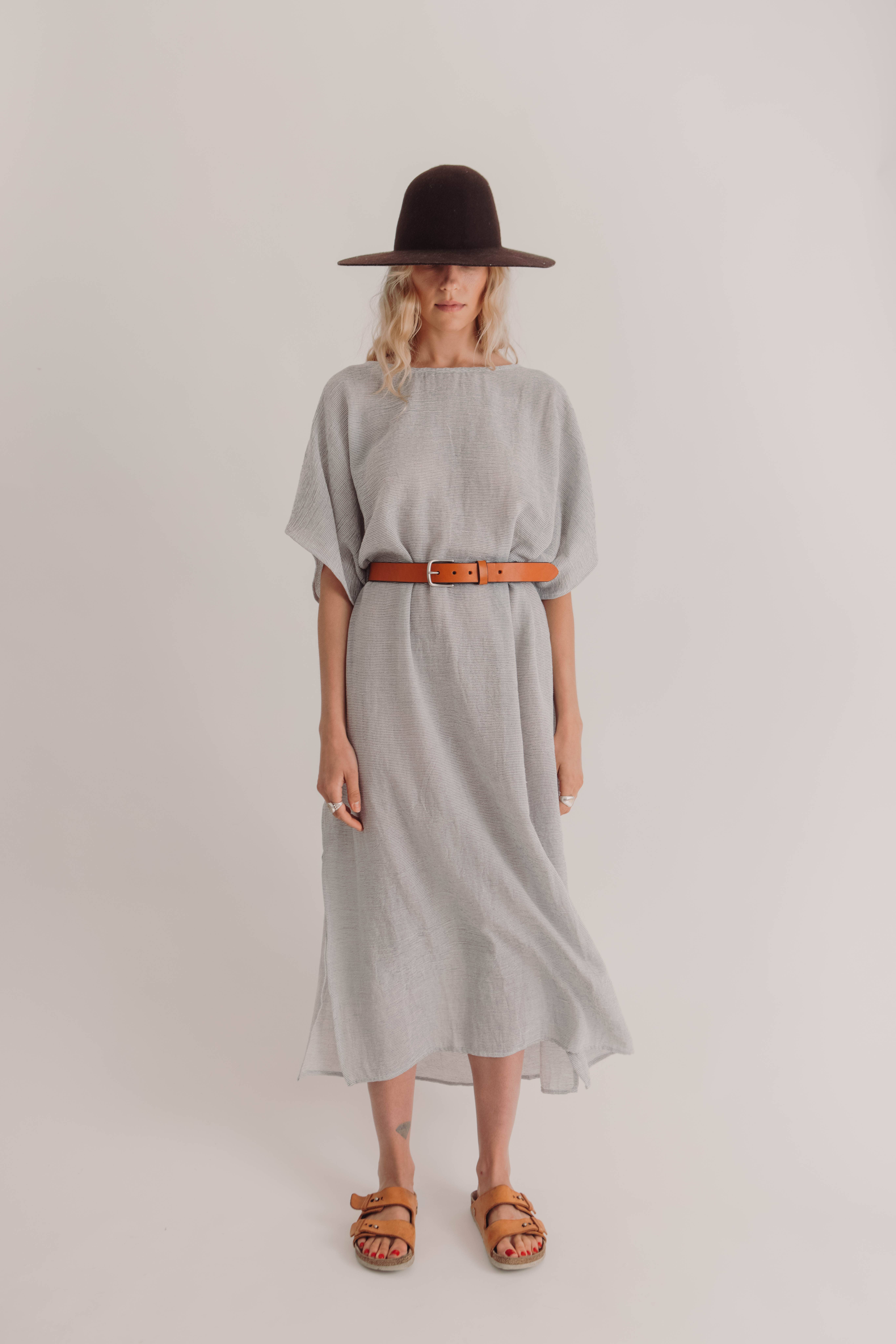 loom.ist – Vestido - Mulher por atacado – Vestido Kaftan Sile10