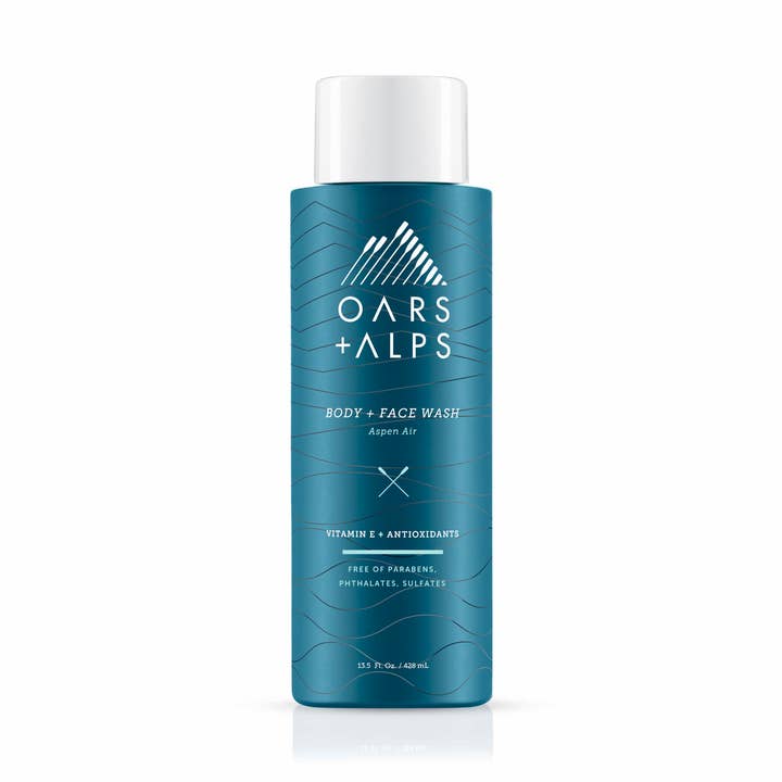 Men's Body Wash - Aspen Air, Locker Room for wholesale by Oars + Alps