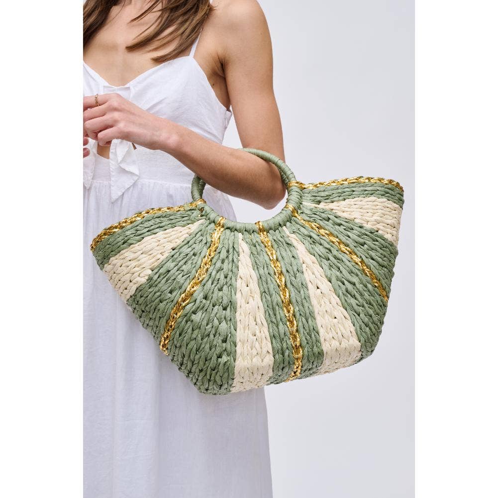 Urban Expressions - Wholesale Beach Bag - Carmen Straw Summer Beach Top Handle Tote2