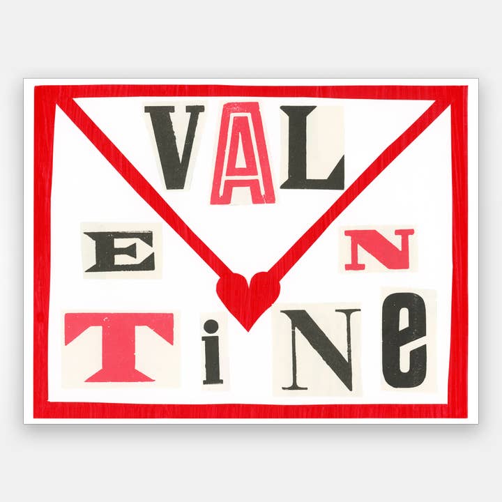 Lettre de Saint-Valentin pour la vente par Paste