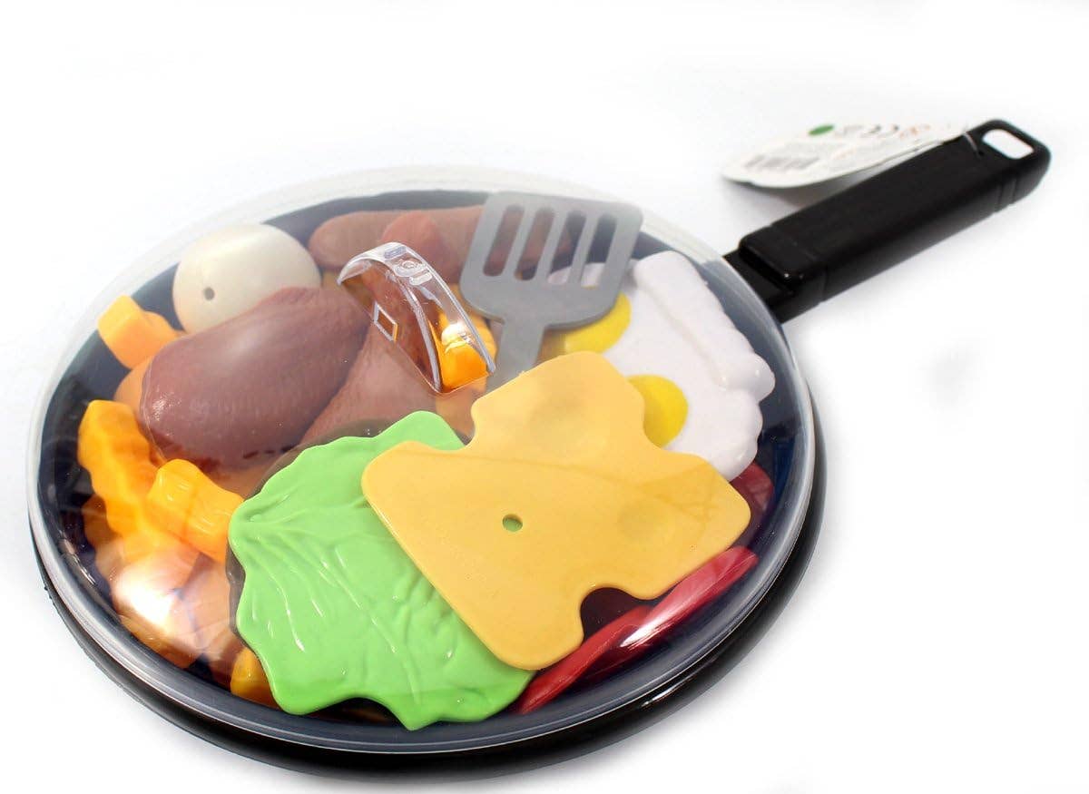 AZ Trading & Import (Toys, RC Toys & More) - Wholesale Toy Set - Kids - Fast Food Cooking Pan 25 Piece Kitchen Play Food Set3