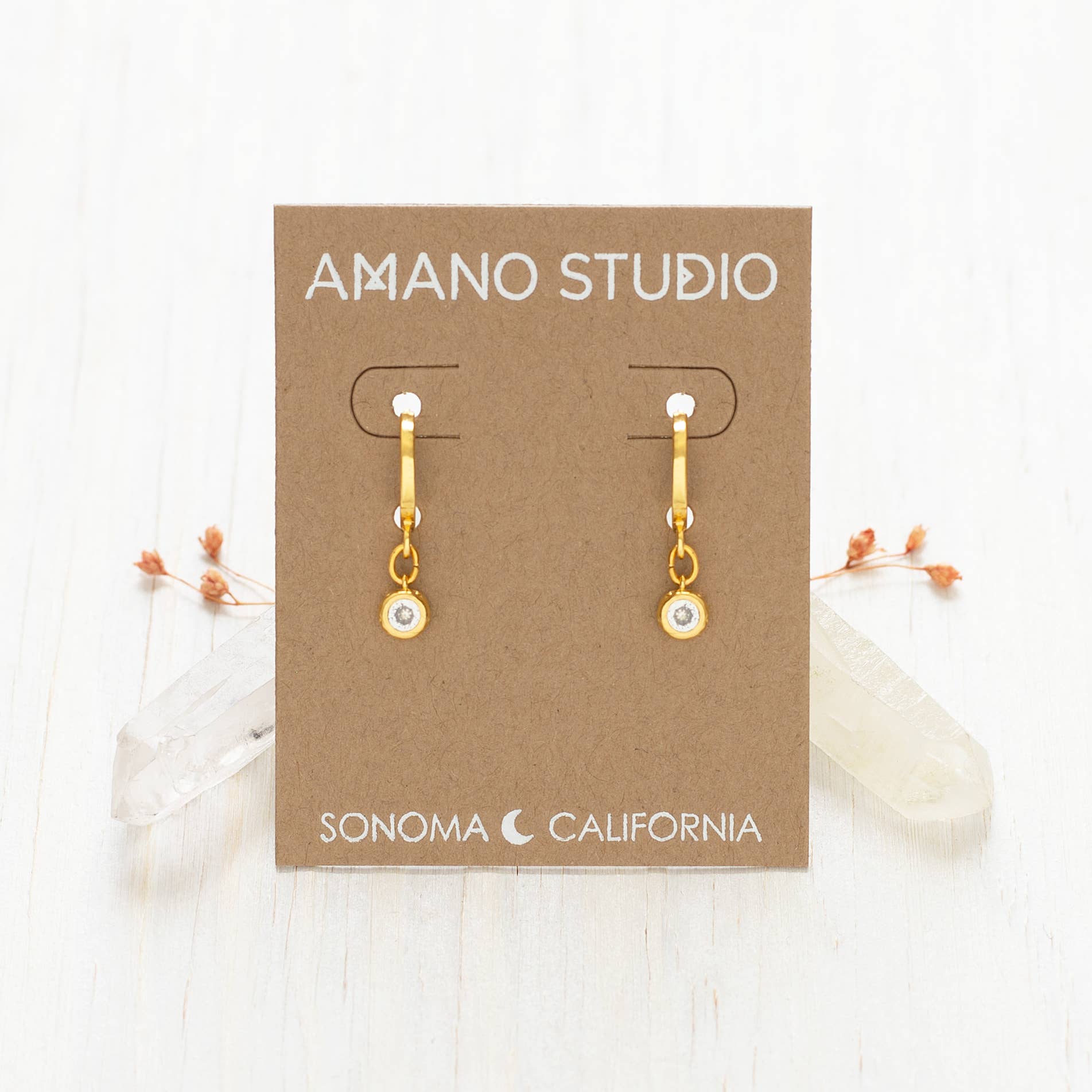 Amano Studio – Großhandel Huggie-Ohrring – 5 mm CZ Creolen-Ohrringe1