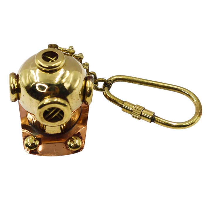 Dollond & Co. – wholesale Keychain – Unisex – Brass Diving Helmet Keyring1