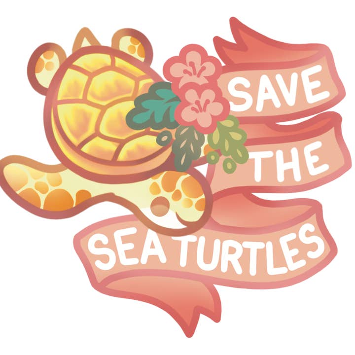 Save the Sea Turtles for wholesale by Rextooth Studios