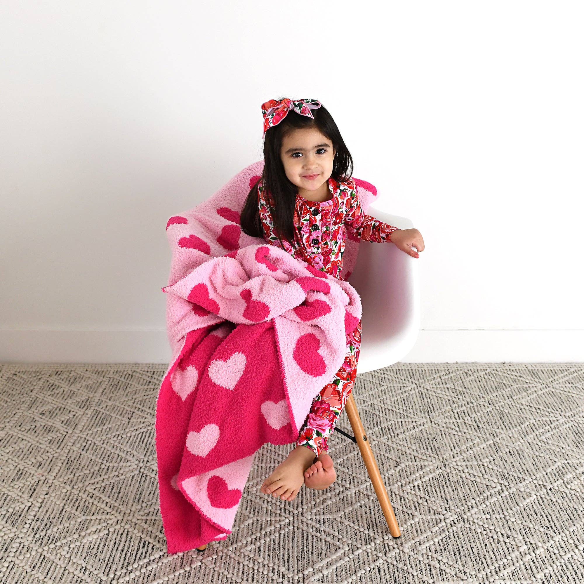 Gigi and Max – wholesale Sleepwear set – Kids – Rose Ruffle Two Piece Bamboo Toddler Outfit19