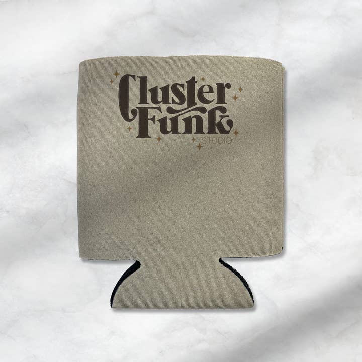 Cluster Funk Studio - Wholesale Drink Huggers & Koozies - Let's Cut a Rug Koozie2
