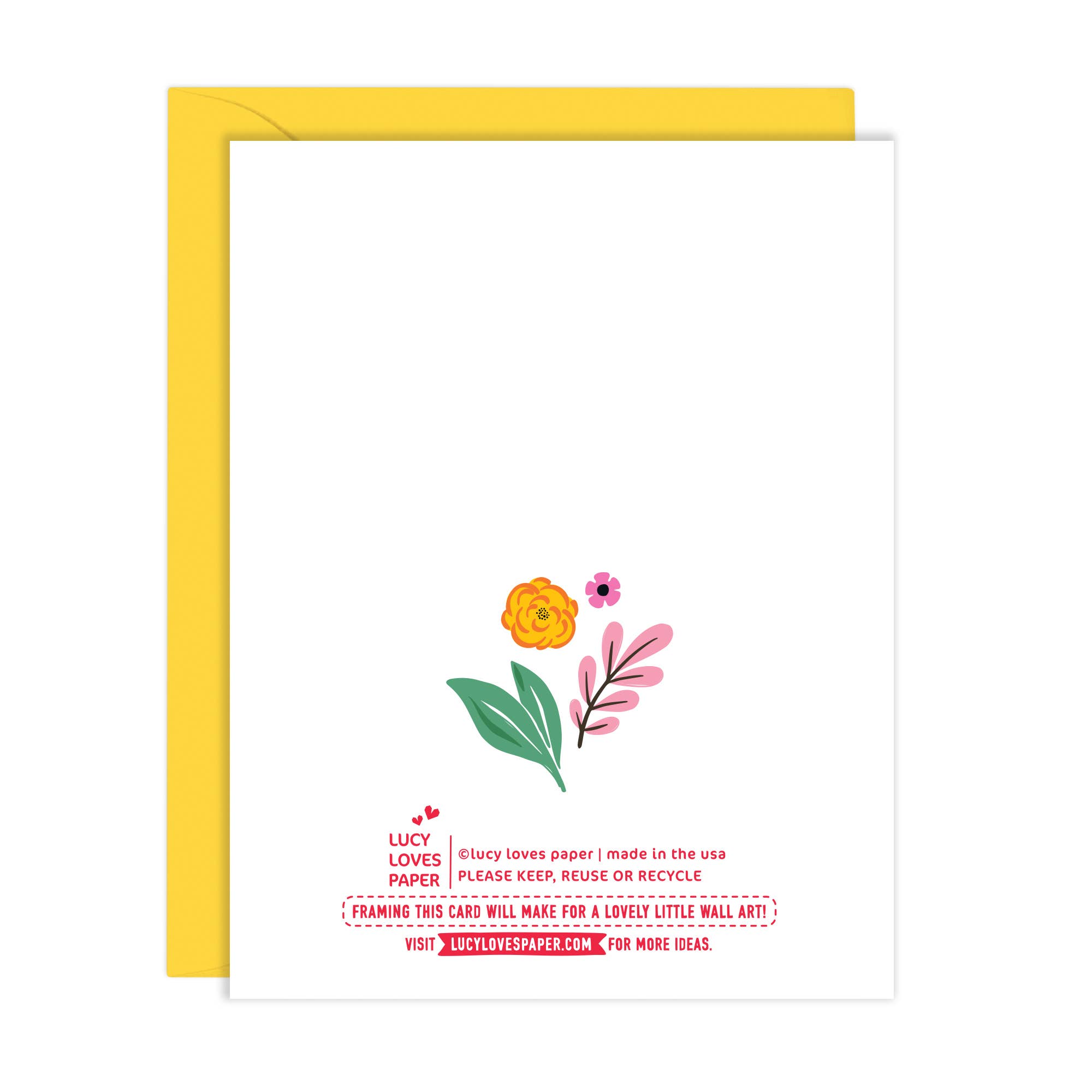 Lucy Loves Paper - Venta al por mayor Tarjetas del Día de la Madre - Te quiero mucho | Tarjeta del Día de la Madre con botas de jardín floral1