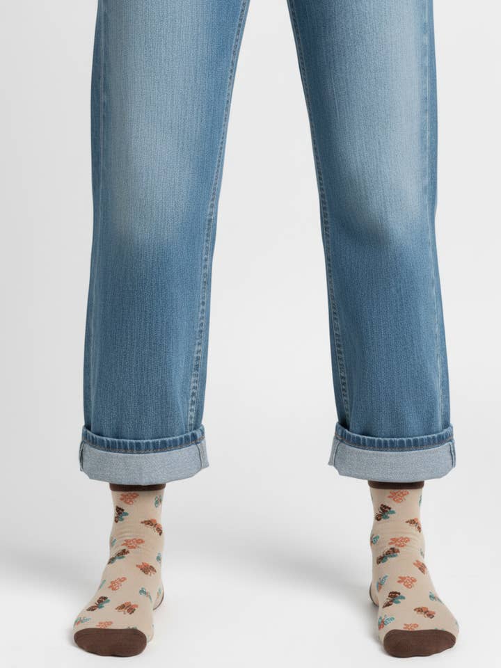 Butterfly Socks - Box of 4 units for wholesale by NOCO