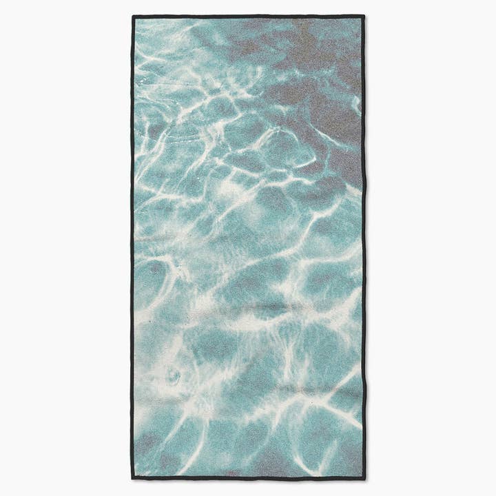 Geometry - Wholesale Sports Towel - Saltwater Glow Fitness Towel