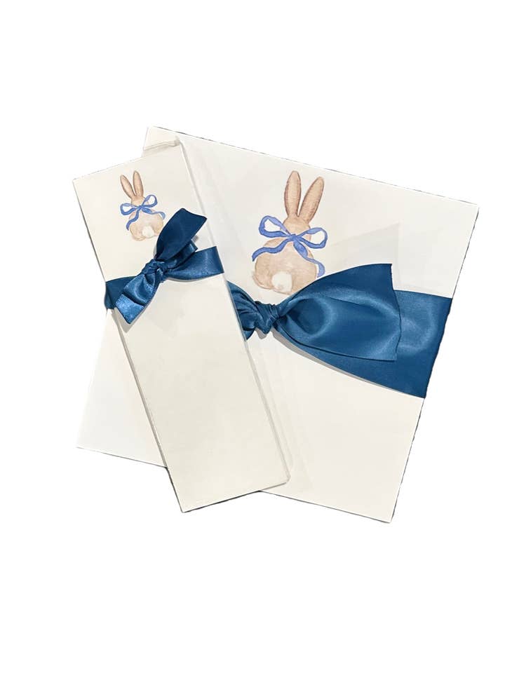 Culito de Conejo de Pascua con Lazo Papel de Escritura Fina para venta al por mayor de The French Bee & Co
