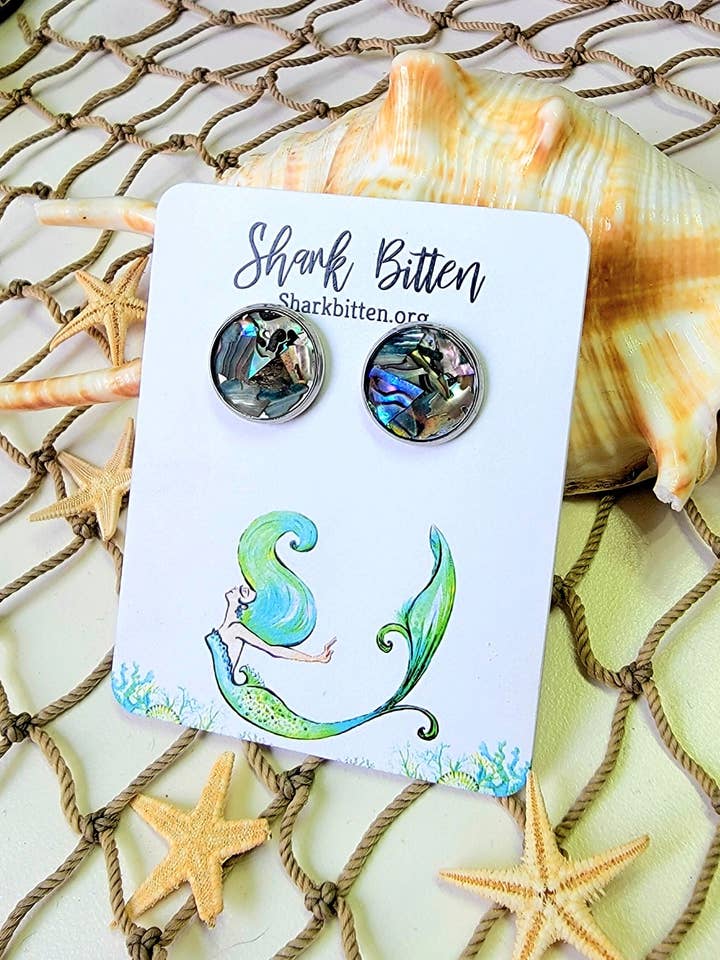 Mermaid earrings for wholesale by Shark Bitten