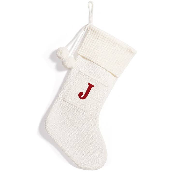 UZ Wholesale Store – wholesale Julstrumpa – Julstrumpprydnad med vit bokstav