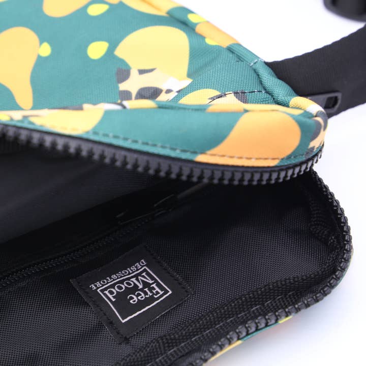 freemooddesignstore - Wholesale Crossbody Bag - Women's - Tiger Cross Body Bag with Pocket, ita Bag, Waterproof Fabric
