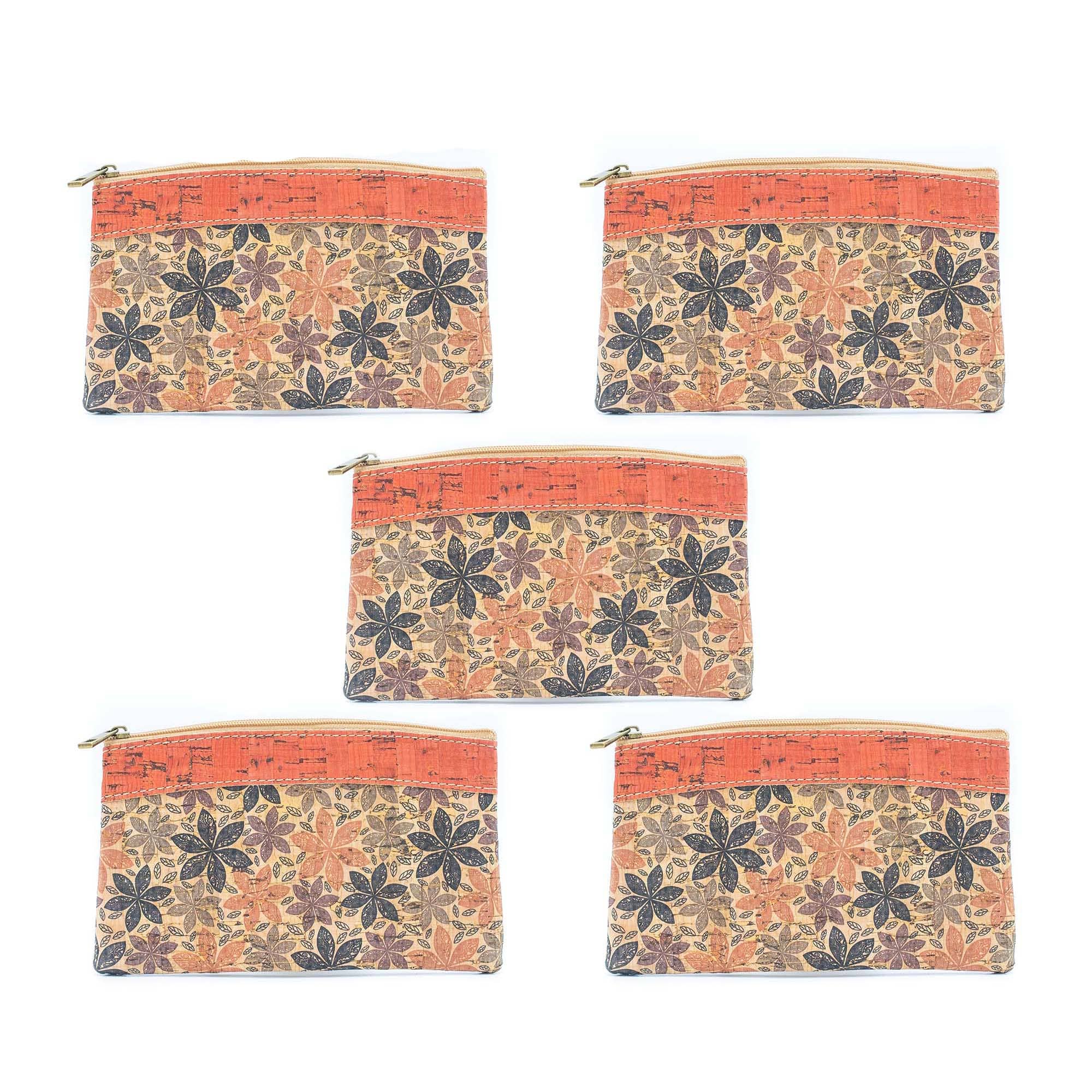 Meninas Bonitas Cork - Wholesale Coin Purse - Women's - 5units-Tango Mini Cork Purse BAGD-2849