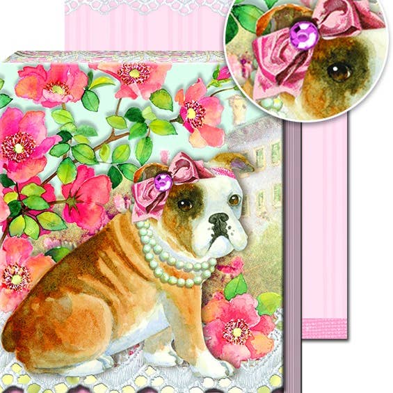 Caderno magnético bolso - Dog & Collar por atacado de Maison Royal Garden