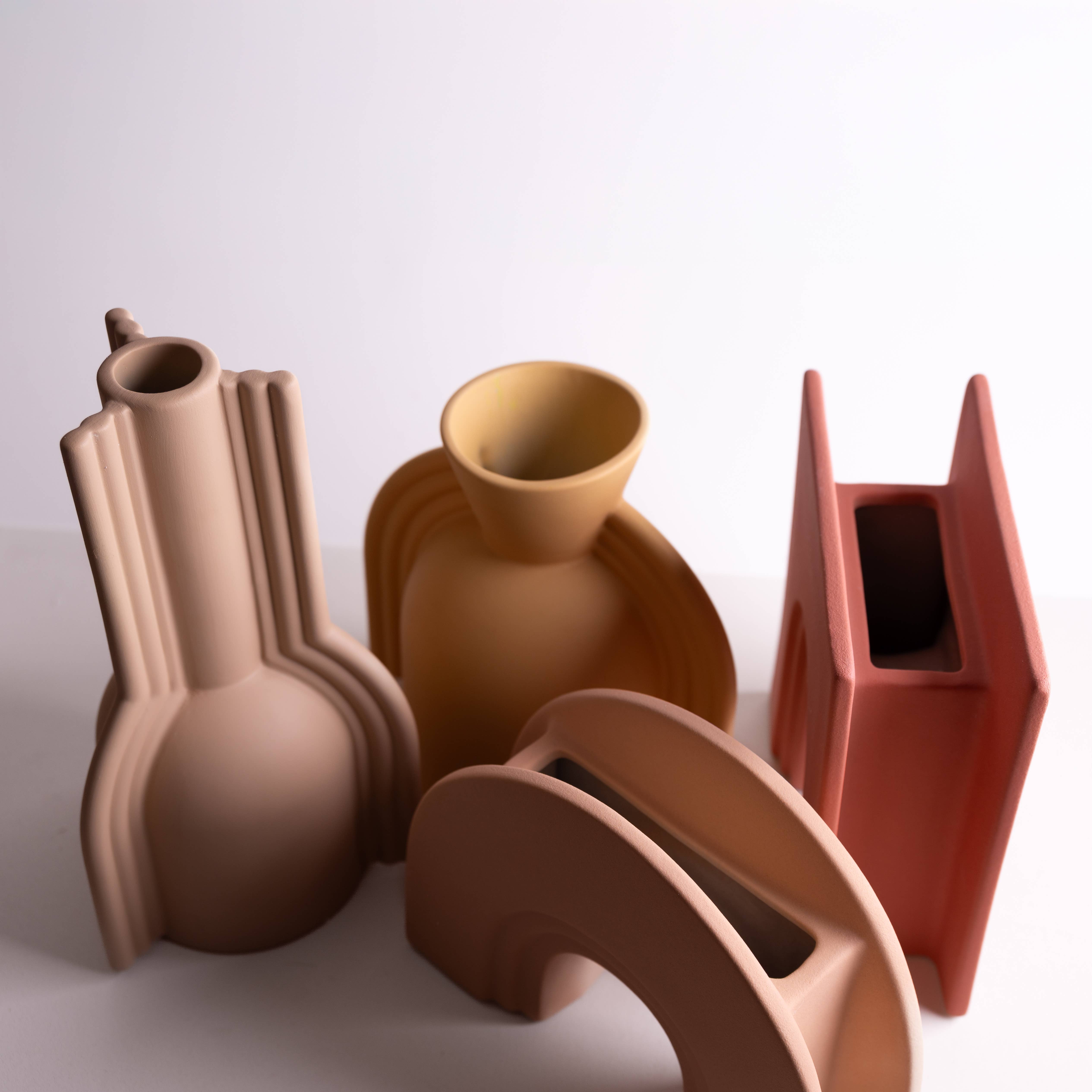 Yogiris - Wholesale Vase - Handmade Indoor Terracotta Vase - Nordic Design Dodeca12