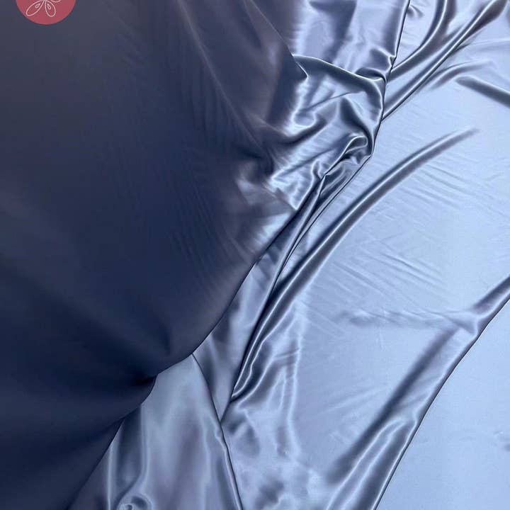 SueSilkHK – wholesale Bedding set – Sophisticated Minimalist Satin Bedding/Unique Encryption Weaving/Satin Bedding Set 4 Pic/Ideal Housewarming Gift for any Bed Size7