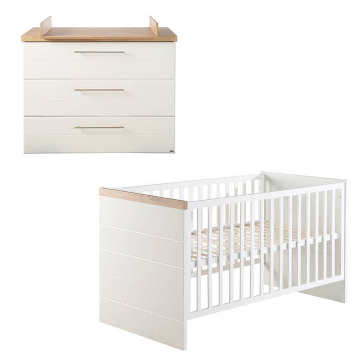 ROBA Nele meubelset 2-delig met bed 70x140 & commode. voor wholesale door roba kids