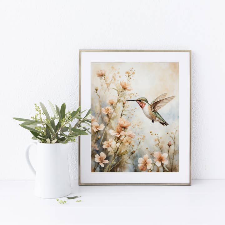 8X10 Spring Art Print for wholesale by Blooms By E. Marie
