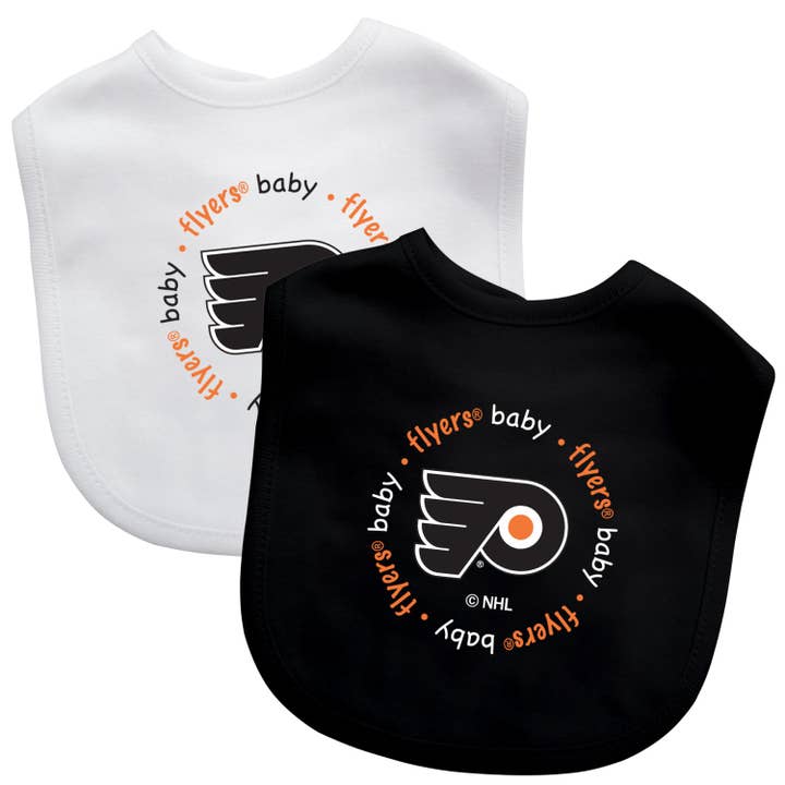 Philadelphia Flyers - Baby Bibs 2-Pack for wholesale by Masterpieces Puzzles
