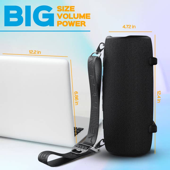 Productech - Wholesale Speakers - TREBLAB HD-Max Big Loud Bluetooth Speaker (Renewed)3