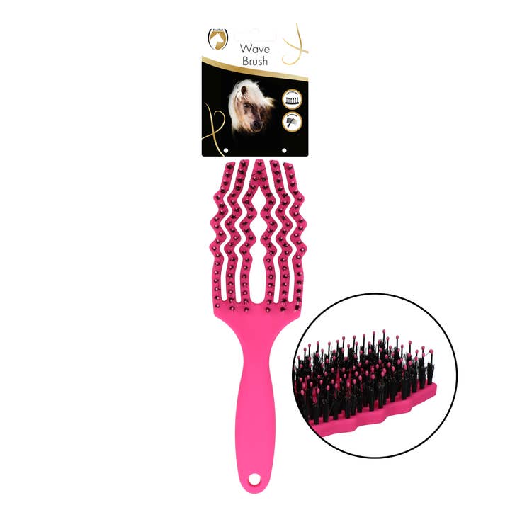 Brosse à Vagues pour Chevaux Excellent Rose pour la vente par Hofman Animal Care