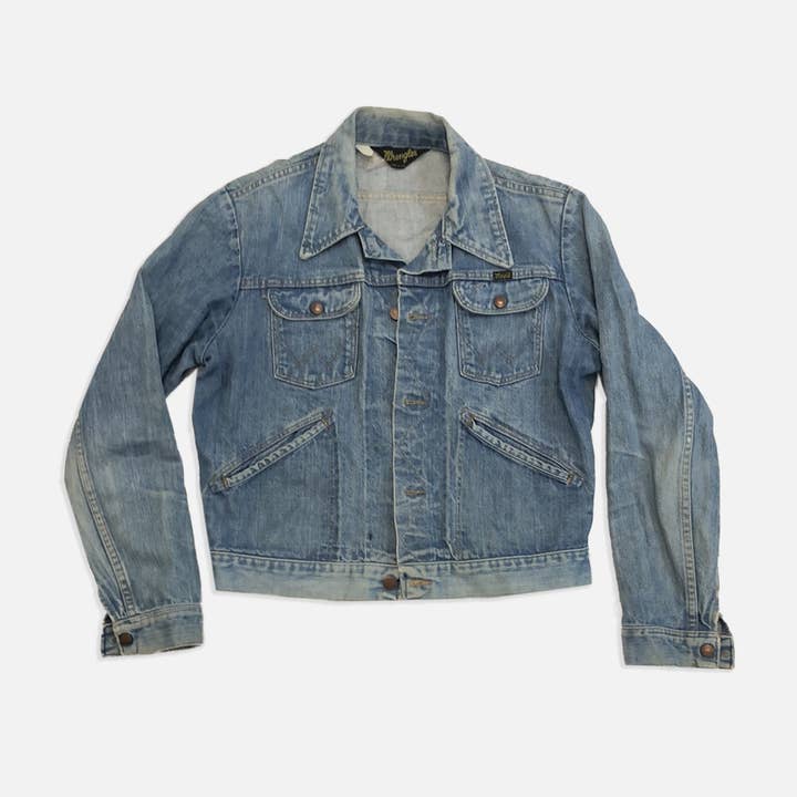 Vintage Wrangler Denim Jacket for wholesale by The Era NYC