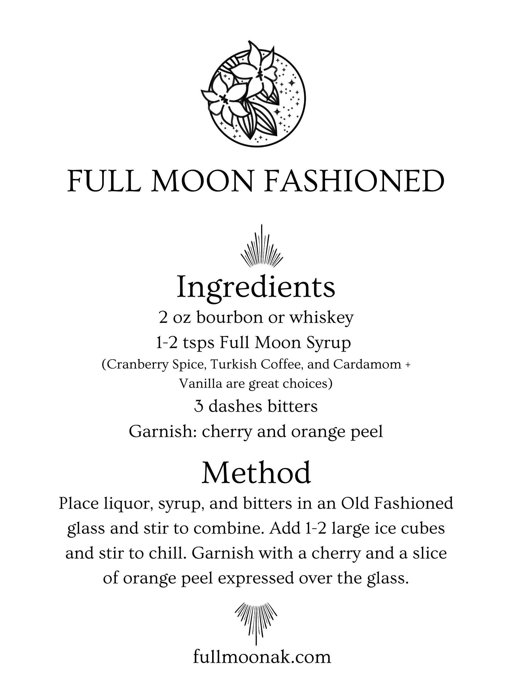 Full Moon - Vendita all'ingrosso Mix/sciroppo per cocktail - Sciroppo semplice al caffè turco6