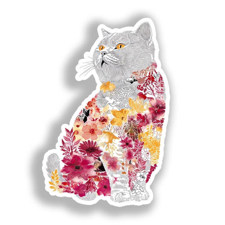 British Shorthair Cat Decal Sticker # A018948 for wholesale by Yoonek Graphics